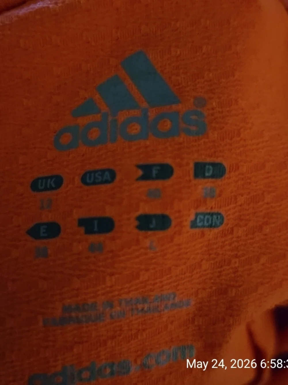 Adidas Orange Tennis Tank & Skirt Set - Picture 5 of 10